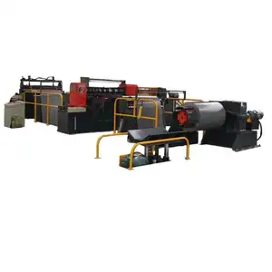 Slitting Line of Silicon Steel Sheet Cut to Length Line Coil Slitting Line Machine Green Key Training Power Time Knife Office