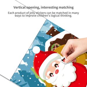 Keybaby - Livre de maquillage <span class=keywords><strong>à</strong></span> thème <span class=keywords><strong>dinosaure</strong></span> Robert pour enfants, autocollants réutilisables en gelée sûre pour garçons, filles, bébés, fêtes et vacances - Product Image 4