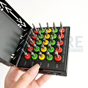 Kit de fraises dentaires pour implants, set de perçage d'ostéotomes, instruments chirurgicaux pour os et dents, certifié CE Classe I Vaslcare - Product Image 3