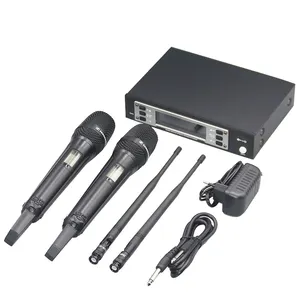 Ew135 G4 Skm9000 Tweekanaals Professionele Podiumprestatiesysteem 2-kanaals Microfoon Uhf-Technologie