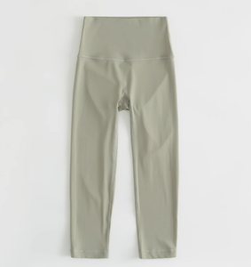 Customizable High Stretch Women High Waist Capri Yoga Leggings Multiple Colors Quick Dry <b>Supportive</b> <b>Pants</b> for Yoga Workout - Product Image 5