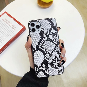 Coque de téléphone portable en cuir Serpentine, <span class=keywords><strong>Sexy</strong></span>, de marque de luxe, pour iPhone 12 Pro Max 12 MiNi 11 Pro MAX <span class=keywords><strong>X</strong></span> XS XR 7 6 plus <span class=keywords><strong>se</strong></span> 2020 - Product Image 5