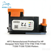 Cabezal de Impresión Remanufacturado HP72 Compatible con los Plotters Designjet T610 T620 T770 T790 T795 T1100 T1120 T1200 T1300