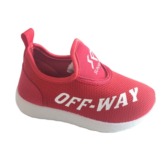 Модная трендовая дышащая повседневная спортивная обувь красного и белого цвета для отдыха, детская обувь для бега и школы