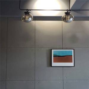 Lựa chọn đục lỗ chống cháy nhẹ không amiăng sợi xi măng Bảng điều khiển bền nội thất/ngoại thất ốp tường 5 năm - Product Image 2