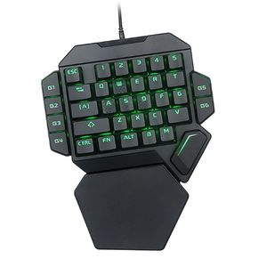 <span class=keywords><strong>Clavier</strong></span> de jeu miniature à 35 touches, rétroéclairage RVB, mécanique magnétique, USB 3.0, étanche, <span class=keywords><strong>pour</strong></span> ordinateur de bureau - Product Image 4