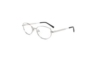 Lunettes optiques métalliques ajustables GS7012F avec plaquettes de nez réglables, lunettes de lecture et de travail pour adultes, design classique, montures optiques métalliques de lecture - Product Image 2