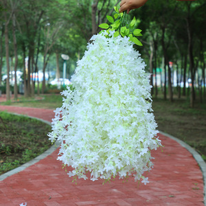 Orquídeas Oncidium Artificiales, Flores de Seda Blancas, Decoraciones para Techos de Boda, Hechas a Mano, Decoración para Interiores y Exteriores - Product Image 1