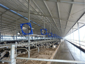 Chuồng Bò mạ kẽm mới chuồng chuồng cho thiết bị nông trại bò miễn phí loại gia súc làm bằng thép và kim loại - Product Image 6