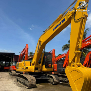 Excavatrice sur chenilles d'occasion Komatsu 200, marque japonaise d'origine, 20 tonnes, taille moyenne, excavatrice sur chenilles d'occasion - Product Image 1