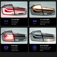 Ensemble de feux arrière LED 12 V 6000 lm applicable aux BMW F30 F35 320i 325i 330i 2013-2018, modèle Plug-and-play