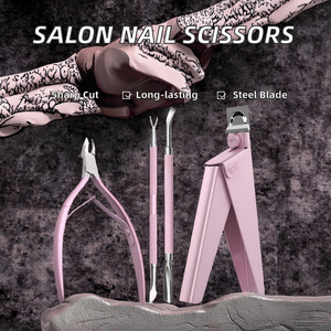 Professional Salon <b>Nail</b> Scissors Stainless Steel Manicure/Pedicure Cutting <b>Tool</b> for Home Use Beauty Finger <b>Tool</b> Boson Glass 13mm - Product Image 2