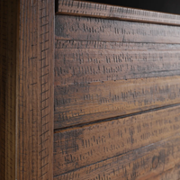 Ensemble de chambre à coucher moderne et décontracté en bois massif, taille Queen, en noyer, fabrication OEM, meubles de chambre à coucher pour la maison, Vietnam, MD01