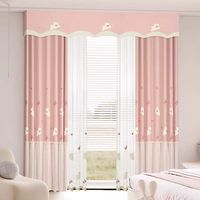 2025 mignon Capibala dessin animé cantonnières garçons filles chambre enfants chambre voilage fenêtre nuances nouveau Design pour la décoration intérieure