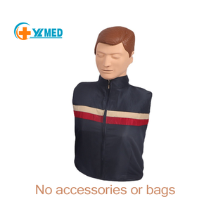 Manichino per Addestramento di Primo Soccorso in PVC per Insegnamento Medico, Modello Anatomico Mezzo Busto per RCP, Modello per Assistenza Umana - Product Image 1