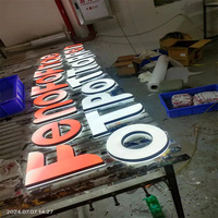 Letrero Luminoso 3D de Acrílico con LED, Impermeable IP65, para Empresas de Publicidad, Hospitales, Tiendas de Celulares, Logotipos de Marca