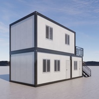 Petites maisons plates préfabriquées modernes personnalisées Petites maisons d'une et deux chambres à coucher prêtes à être expédiées avec 1 salle de bain