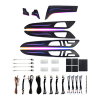 Kit d'éclairage d'ambiance LED W166 pour Mercedes Benz GLE GLS GL ML W166, bande décorative intérieure en fibre de carbone, accessoires d'ambiance