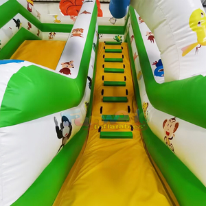 <b>Large</b> toboggan gonflable kids commercial grade inflatable jungle tiger <b>slide</b> for outdoor party - Product Image 5