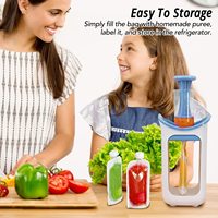 Sacs réutilisables pour jus de fruits frais, presse-agrumes, sac de rangement, fabricant d'aliments pour bébés, Station de pressage