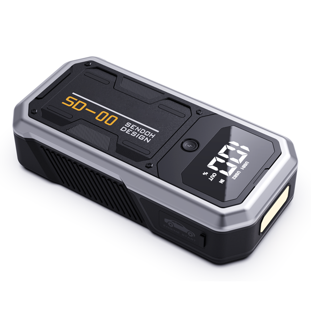 Portable Car Jump Starter Battery Pack Jump Starter air Compressor Jump Starter Convenient Emergency Power Supply