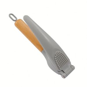 Outil à hacher manuel en acier inoxydable facile à utiliser, éplucheur d'ail, presse-gingembre avec poignée ergonomique - Product Image 1