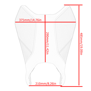Coussin de siège Solo de <span class=keywords><strong>selle</strong></span> de moto XXUN pour <span class=keywords><strong>KTM</strong></span> Duke 790/Duke 890 Duke790/Duke890 2018 2019 2020 2021 2022 2023 - Product Image 6