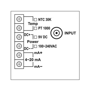 Compteur d'eau intelligent de qualité supérieure, instrument de test électrique multifonction, transmetteur, plage 0-110°C, alimentation 9V/AC, 1 an - Product Image 2