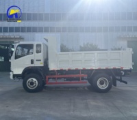 Camion à benne basculante Howo d'occasion, diesel, poids lourd, 4x2, 6 roues, 10 tonnes, pour l'exploitation minière, à vendre au Ghana