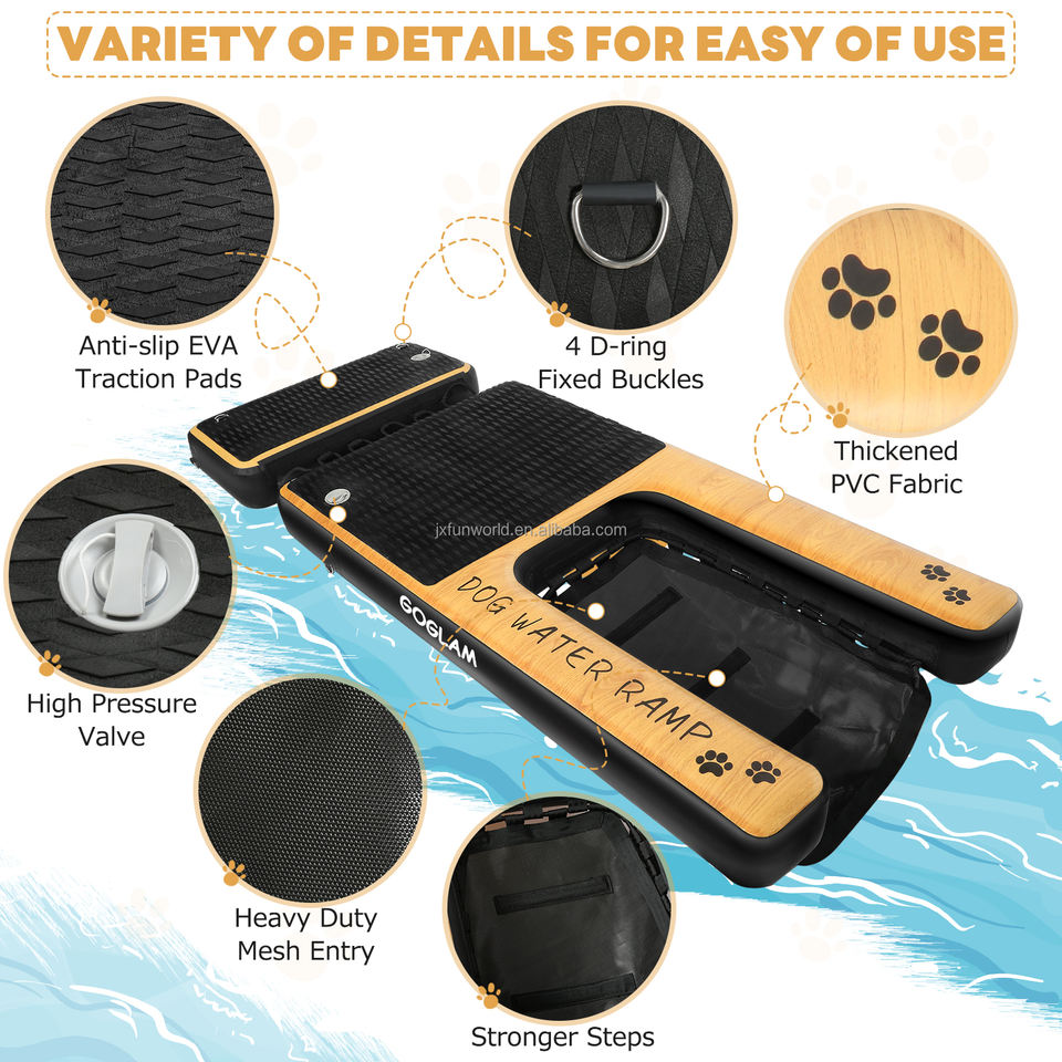 Inflatable Boat Ramp Portable Inflatable Boat Ramp - Fun and Safety on Water