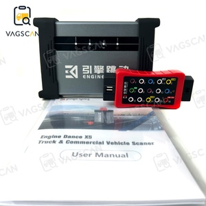 X5เต้นรำ2อิน1รถบรรทุกเครื่องมือวินิจฉัยการเขียนโปรแกรม ECU พร้อม CF54 CF53 toughbook สำหรับหลายยี่ห้อรถบรรทุกดีเซลสำหรับงานหนัก - Product Image 4