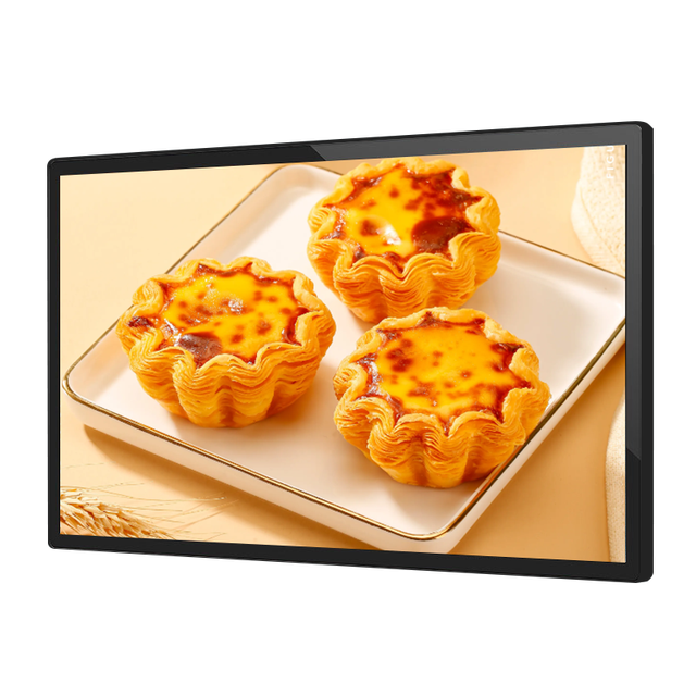 VETO LCD Ultra Thin Ceiling Hanging Free CMS Digital Signage Advertising Display Digital Menu Board for Restaurant Retail Store