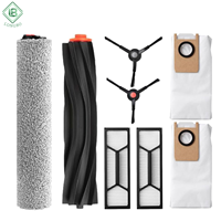 Kit d'accessoires pour aspirateur robot BORK V888 Neuron : brosse latérale principale, filtre HEPA, chiffon de nettoyage, sac à poussière, pièces de rechange