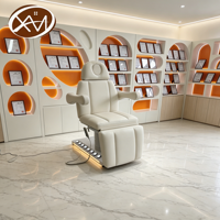 Table de massage électrique moderne et luxueuse pour salon de beauté, spa, avec 3/4 moteurs, réglable, portable, pliable, en PU