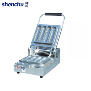 <span class=keywords><strong>Machine</strong></span> à gaufres double à haute capacité de production, contrôle de la température par bouton, en acier inoxydable, antiadhésive, 220V - Product Image 2