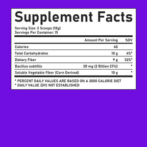 Hot Selling Daily Fiber <b>Supplement</b> Biogenic Fibers Powder with Probiotics Healthy Intestinal Support Slimming Powder for Adults - Product Image 2