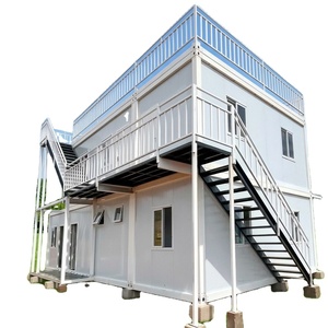 Casa Container Smontabile Facile da Installare Antiruggine Montaggio Rapido Certificata CE per Campo Minerario Ufficio Temporaneo Magazzino - Product Image 1