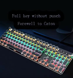 Hot Selling Mechanical Gaming Keyboard and <b>Mouse</b> Combo | Green Shaft Switch Desktop Keyboard with RGB Lighting for PC Gamers - Product Image 2