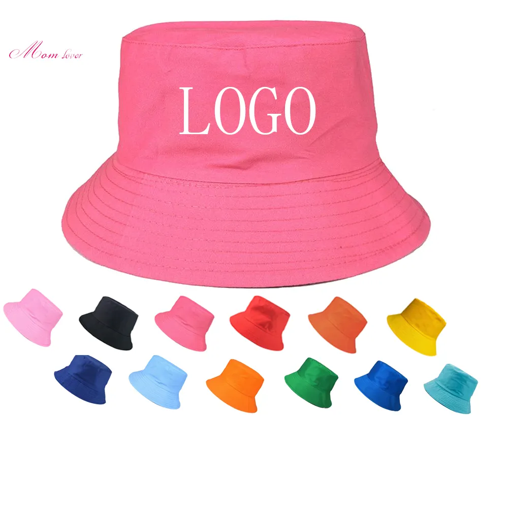 Chapéus de bucket hat, cor sólida, unissex, empacotável, leve, para férias
