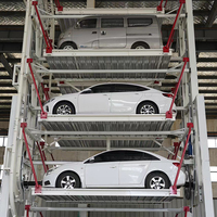 Sistema de Estacionamiento Rotatorio Mecánico Vertical Tabitha, Versión Sedán y SUV, para 12 Autos, Capacidad de Carga de 2000 kg, 24 Meses de Garantía