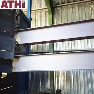 H beam automatic shot blasting machine and painting drying line