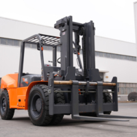 Chariot élévateur diesel robuste de 8,5 tonnes FD85 pour entrepreneurs et entrepôts