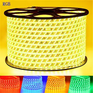 WIFI Controle Remoto LED Strip Lights Alexa Tira LED RGB Impermeável 5050 SMD LED Smart Rope Lights Smartphone APP Controlado