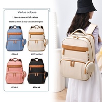 Sac à dos multifonctionnel pliable pour bébé, grande capacité, isotherme, compatible poussette, taille unique, pour la ville et tout usage