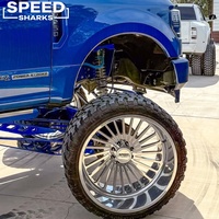 Jantes forgées usinées avec précision, à profil profond et polies, 20x12 22x12 24x12 8x170 8x180 8x6.5 8x165.1 pour Chevrolet Silverado 2500 3500