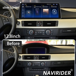 Écran stéréo DSP AHD sans fil BT Navirider de 12,8 pouces pour BMW Série 3 E92 2006-2015, autoradio avec DVR Android 14 360°, Carplay - Product Image 1