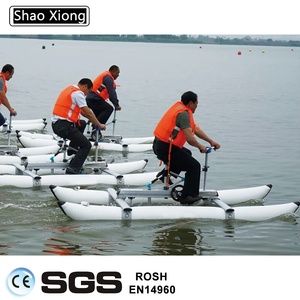 Bicicleta de agua inflable de PVC, pontones de Agua, Mar, precio, Pedal, barcos, bicicleta de agua - Product Image 4