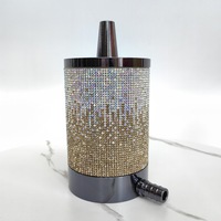 Europe et États-Unis Shisha arabe portable pour narguilé avec chicha voiture de voyage en diamant