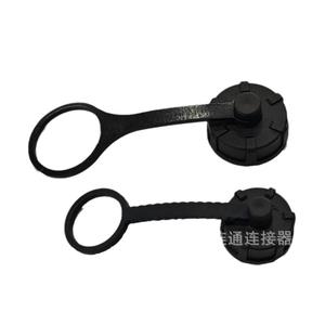 Cache-poussière Xunlian GX12 en nylon TPE pour connecteurs et prises d'aviation et d'ingénierie électrique - Product Image 1