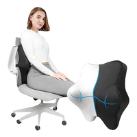 Chaise de bureau en mousse à mémoire de forme personnalisée siège de voiture oreiller de soutien lombaire parfaitement équilibré bas du dos lecture repos au lit
